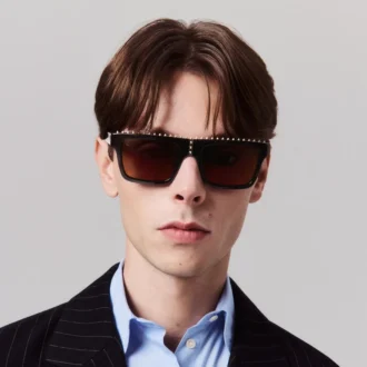 Roller Lb0023 – Sonnenbrille – Acetat – Black Smoke