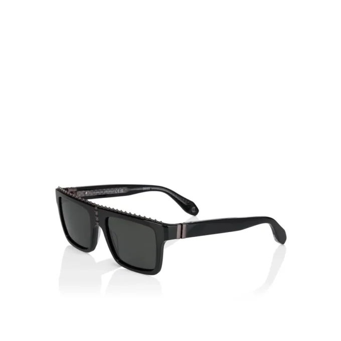 Roller Lb0023 – Sonnenbrille – Acetat – Glänzendes Schwarz Roller Lb0023 – Sonnenbrille – Acetat – Glänzendes Schwarz