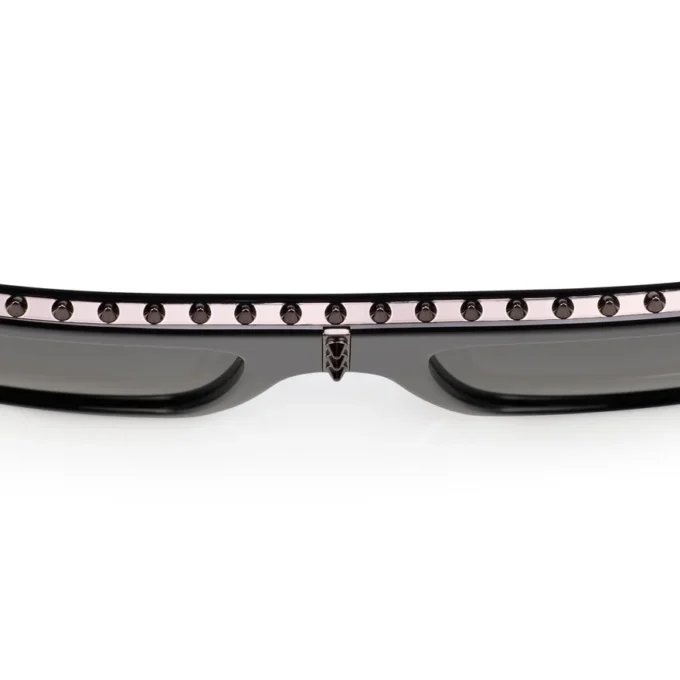 Roller Lb0023 – Sonnenbrille – Acetat – Glänzendes Schwarz Roller Lb0023 – Sonnenbrille – Acetat – Glänzendes Schwarz