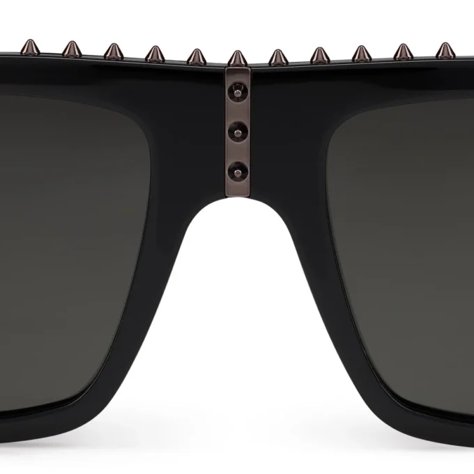 Roller Lb0023 – Sonnenbrille – Acetat – Glänzendes Schwarz Roller Lb0023 – Sonnenbrille – Acetat – Glänzendes Schwarz