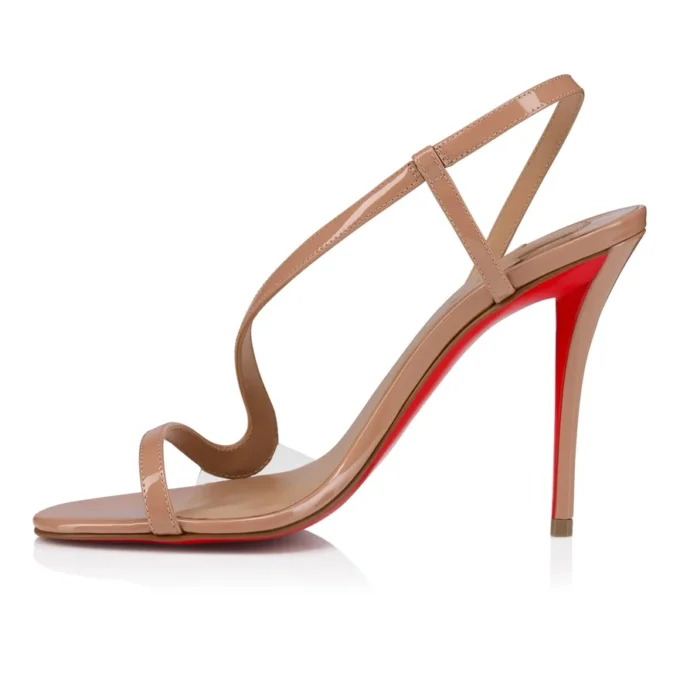 Rosa Z – 100-mm-Sandalen – Lackkalbsleder – Blush – Damen Rosa Z – 100-mm-Sandalen – Lackkalbsleder – Blush – Damen