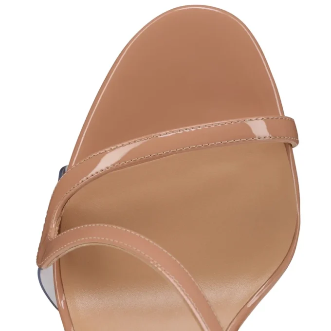 Rosa Z – 100-mm-Sandalen – Lackkalbsleder – Blush – Damen Rosa Z – 100-mm-Sandalen – Lackkalbsleder – Blush – Damen