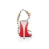 Rosa Z Jewel – 100-mm-Sandalen – TPU, Strass und laminiertes Kalbsleder – Leche – Damen Rosa Z Jewel – 100-mm-Sandalen – TPU, Strass und laminiertes Kalbsleder – Leche – Damen