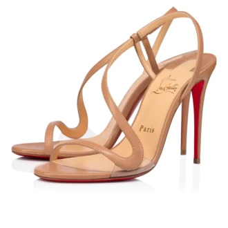 Rosalie – 100-mm-Sandalen – Ziegenleder – Blush – Damen