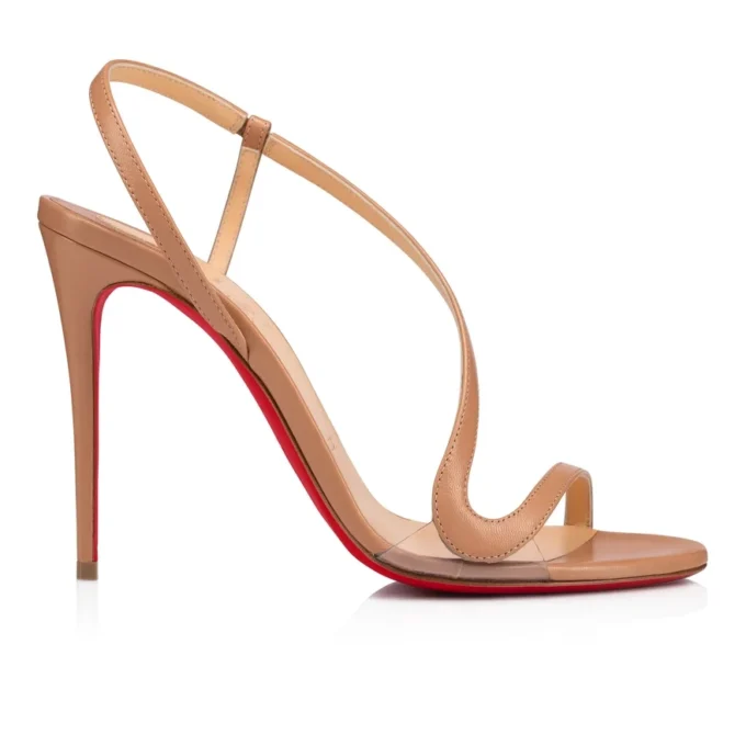 Rosalie – 100-mm-Sandalen – Ziegenleder – Blush – Damen Rosalie – 100-mm-Sandalen – Ziegenleder – Blush – Damen