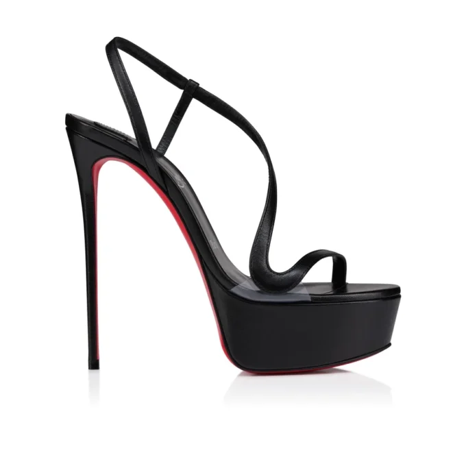 Rosalie Alta – 150-mm-Sandalen – Ziegenleder – Schwarz – Damen Rosalie Alta – 150-mm-Sandalen – Ziegenleder – Schwarz – Damen
