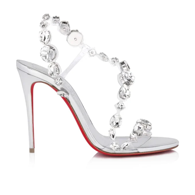 Rosalie Jewel – 100-mm-Sandalen – TPU und laminiertes Kalbsleder – Kristall – Damen Rosalie Jewel – 100-mm-Sandalen – TPU und laminiertes Kalbsleder – Kristall – Damen
