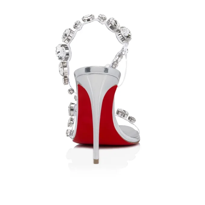 Rosalie Jewel – 100-mm-Sandalen – TPU und laminiertes Kalbsleder – Kristall – Damen Rosalie Jewel – 100-mm-Sandalen – TPU und laminiertes Kalbsleder – Kristall – Damen