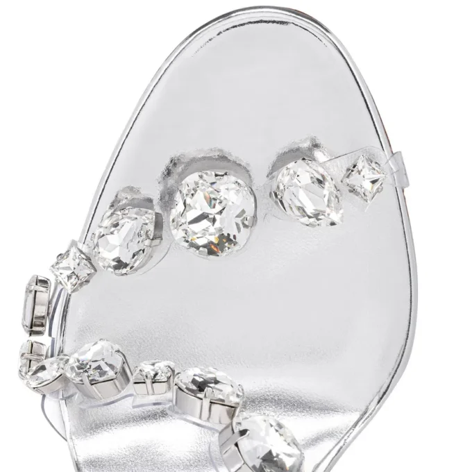 Rosalie Jewel – 100-mm-Sandalen – TPU und laminiertes Kalbsleder – Kristall – Damen Rosalie Jewel – 100-mm-Sandalen – TPU und laminiertes Kalbsleder – Kristall – Damen