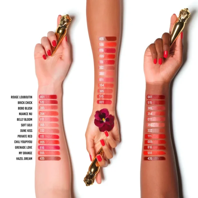 Rouge Louboutin Silky Satin – Satin-Lippenstift – Belly Bloom 011 Rouge Louboutin Silky Satin – Satin-Lippenstift – Belly Bloom 011