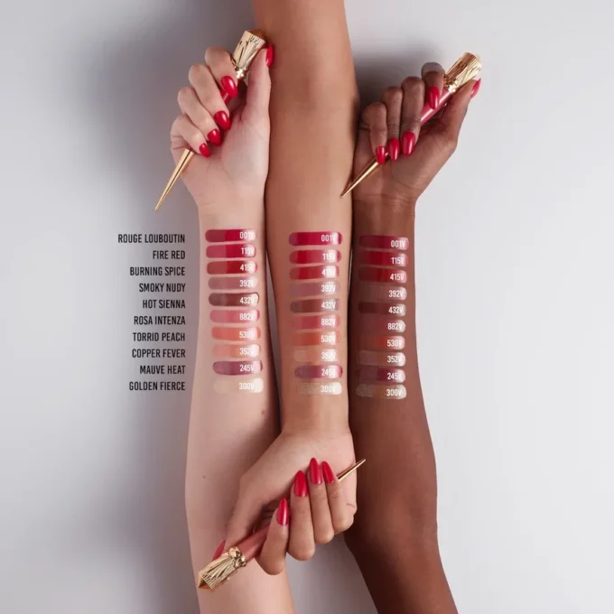 Rouge Stiletto Vinyl Gloss Fire Red 115V Fire Red – Christian Louboutin Beauty Vereinigte Staaten