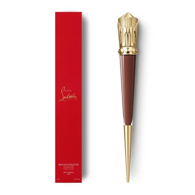 Rouge Stiletto Vinyl Gloss Hot Sienna 432V Hot Sienna – Christian Louboutin Beauty Vereinigte Staaten