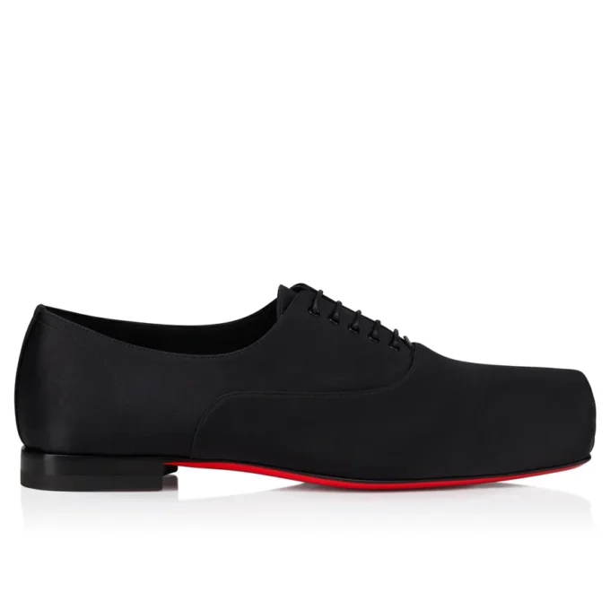 Ruben – Oxfords – Krepp-Satin – Schwarz – Herren Ruben – Oxfords – Krepp-Satin – Schwarz – Herren