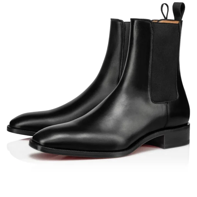 Samson – Stiefel – Glattes Kalbsleder – Schwarz – Herren Samson – Stiefel – Glattes Kalbsleder – Schwarz – Herren