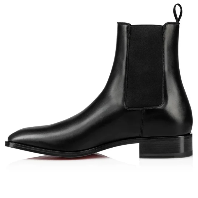 Samson – Stiefel – Glattes Kalbsleder – Schwarz – Herren Samson – Stiefel – Glattes Kalbsleder – Schwarz – Herren