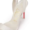 Sandale Du Desert – 100 mm Riemchensandalen – Krepp-Satin – Elfenbein – Damen Sandale Du Desert – 100 mm Riemchensandalen – Krepp-Satin – Elfenbein – Damen