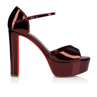 Sandaloo – 130 mm Riemchensandalen – Laminiertes Kalbsleder – Palio – Damen