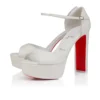 Sandaloo – 130 mm Riemchensandalen – Lamm-Nappaleder – Bianco – Damen Sandaloo – 130 mm Riemchensandalen – Lamm-Nappaleder – Bianco – Damen