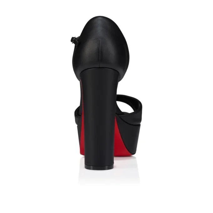 Sandaloo – 130 mm Riemchensandalen – Lamm-Nappaleder – Schwarz – Damen Sandaloo – 130 mm Riemchensandalen – Lamm-Nappaleder – Schwarz – Damen