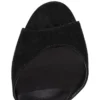 Sandaloo – 130-mm-Sandalen – Veau Velours – Schwarz – Damen Sandaloo – 130-mm-Sandalen – Veau Velours – Schwarz – Damen