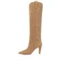 Santia Botta – 85-mm-Stiefel – Veau-Velours – Lionne – Damen Santia Botta – 85-mm-Stiefel – Veau-Velours – Lionne – Damen