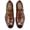 Sartok – Schnallenschuhe – Patiniertes Kalbsleder – Havane – Herren Sartok – Schnallenschuhe – Patiniertes Kalbsleder – Havane – Herren