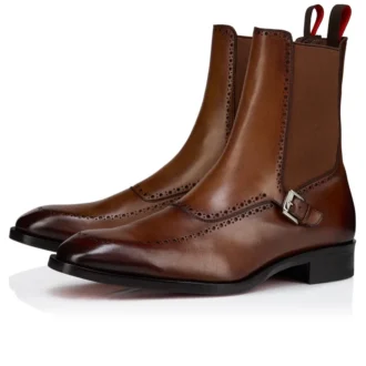 Sartosea – Stiefel – Patiniertes Kalbsleder – Havane – Herren