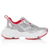 So Flo – Laufsneaker – Laminiertes Kalbsleder – Silber – Herren So Flo – Laufsneaker – Laminiertes Kalbsleder – Silber – Herren