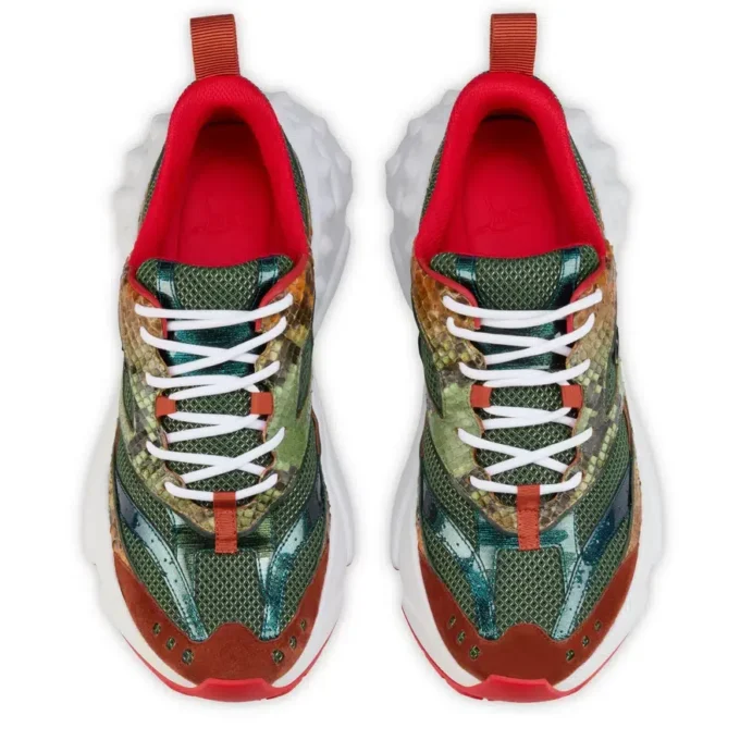 So Flo Python Dagrada – Sneaker – Pythonleder mit Farbverlauf und Kalbsvelours – Palio Haiiro – Herren So Flo Python Dagrada – Sneaker – Pythonleder mit Farbverlauf und Kalbsvelours – Palio Haiiro – Herren