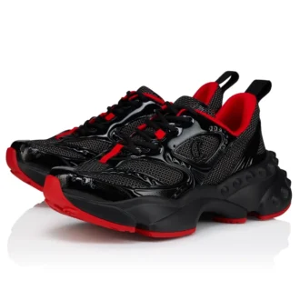 So Flo – Sneaker – Laminiertes Kalbsleder – Schwarz – Herren