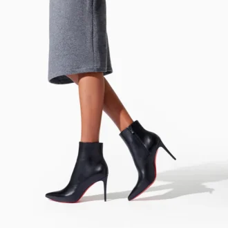 So Kate Booty – 85 mm niedrige Stiefel – Kalbsleder – Schwarz – Damen