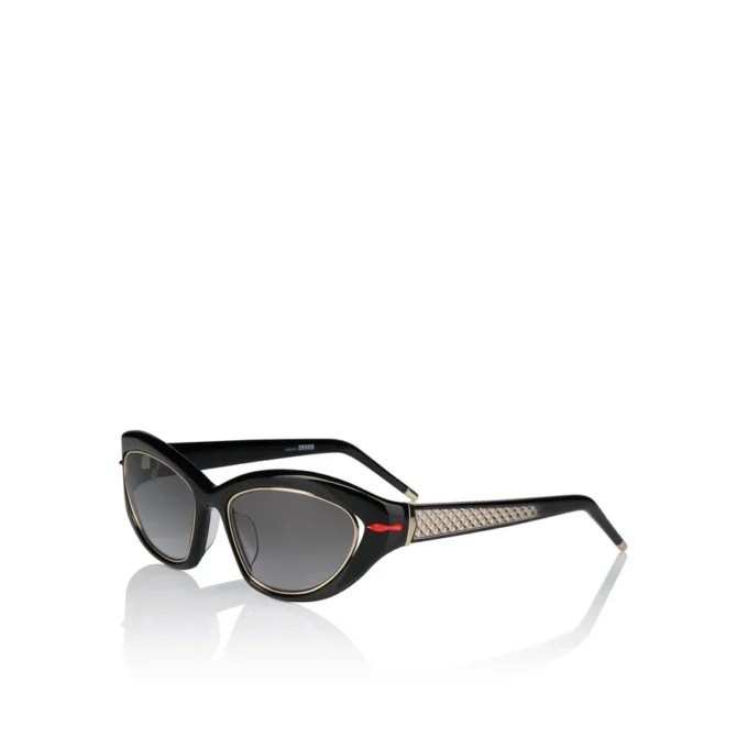 So Kate Lb0003 – Sonnenbrille – Acetat – Glänzendes Schwarz So Kate Lb0003 – Sonnenbrille – Acetat – Glänzendes Schwarz
