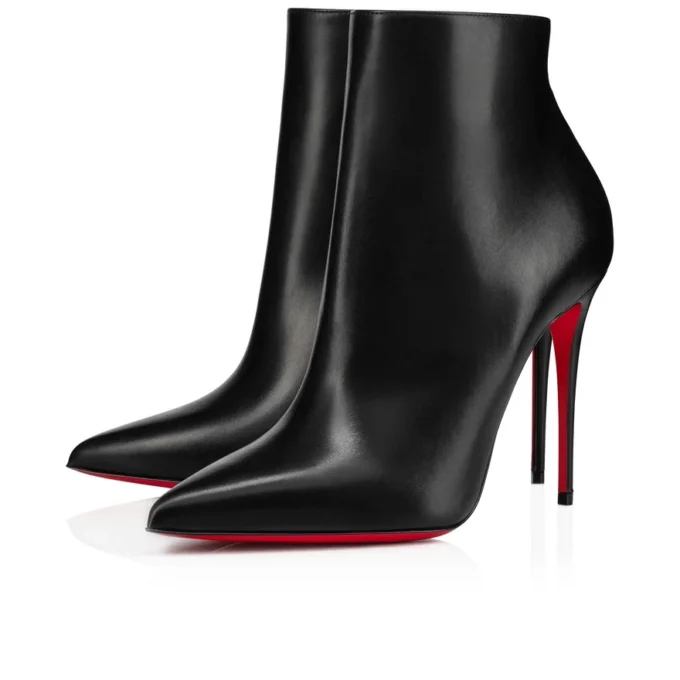 So Kate Stiefel – 100 mm niedrige Stiefel – Kalbsleder – Schwarz – Damen So Kate Stiefel – 100 mm niedrige Stiefel – Kalbsleder – Schwarz – Damen