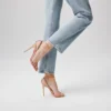 So Me – 100 mm Riemchensandalen – Kalbsleder und Spikes – Blush – Damen So Me – 100 mm Riemchensandalen – Kalbsleder und Spikes – Blush – Damen