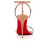 So Me – 100 mm Riemchensandalen – Kalbsleder und Spikes – Blush – Damen So Me – 100 mm Riemchensandalen – Kalbsleder und Spikes – Blush – Damen