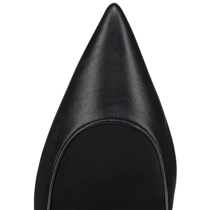 Sporty Kate – 100-mm-Pumps – Lamm-Nappaleder – Schwarz – Damen