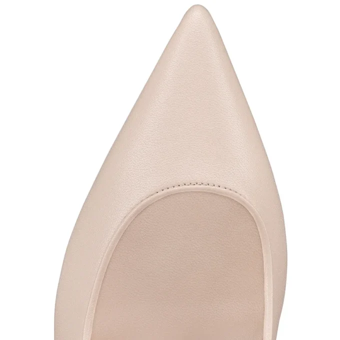Sporty Kate – 85-mm-Pumps – Lamm-Nappaleder – Leche – Damen