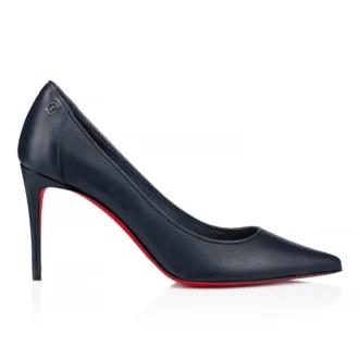 Sporty Kate – 85-mm-Pumps – Nappaleder – Marineblau – Damen