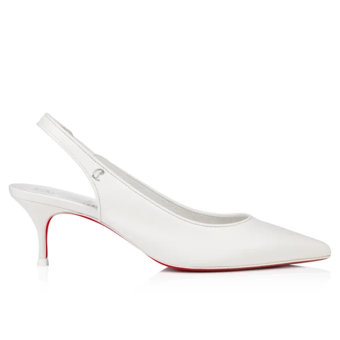 Sporty Kate Sling – 55-mm-Slingback-Pumps – Lamm-Nappaleder – Bianco – Damen Sporty Kate Sling – 55-mm-Slingback-Pumps – Lamm-Nappaleder – Bianco – Damen