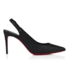 Sporty Kate Sling – 85 mm Slingback-Pumps – Lamm-Nappaleder – Schwarz – Damen