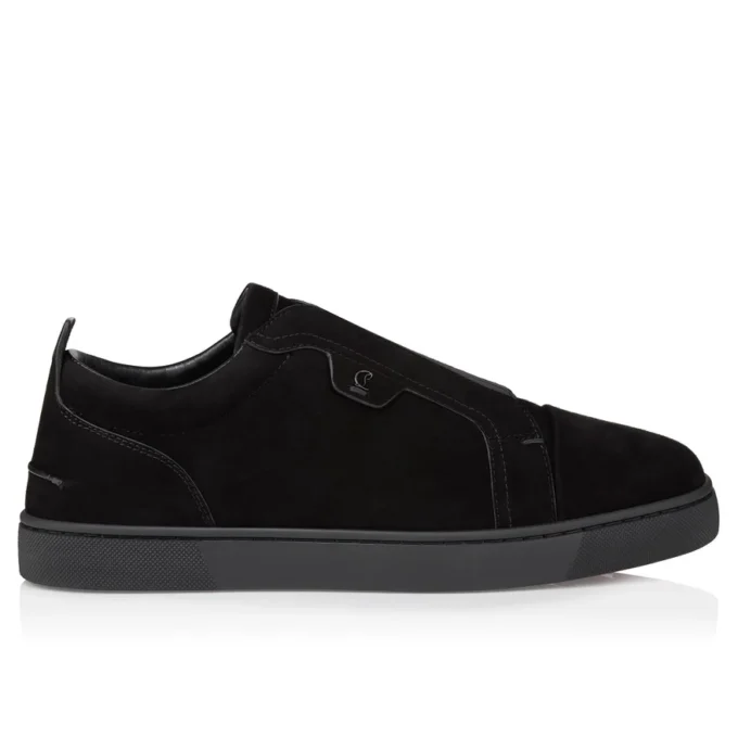 St Louis – Sneaker – Veau Velours – Schwarz – Herren St Louis – Sneaker – Veau Velours – Schwarz – Herren