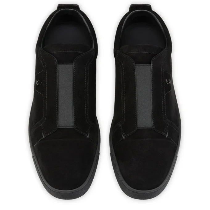 St Louis – Sneaker – Veau Velours – Schwarz – Herren St Louis – Sneaker – Veau Velours – Schwarz – Herren