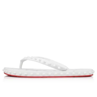 Super Loubi Flip Damen – Flip-Flops – Gummi – Bianco – Damen