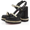 Superaclou – 130 mm Sandalen – Nappaleder – Schwarz – Damen Superaclou – 130 mm Sandalen – Nappaleder – Schwarz – Damen