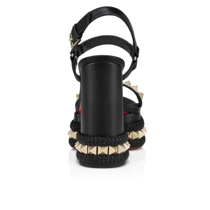 Superaclou – 130 mm Sandalen – Nappaleder – Schwarz – Damen Superaclou – 130 mm Sandalen – Nappaleder – Schwarz – Damen