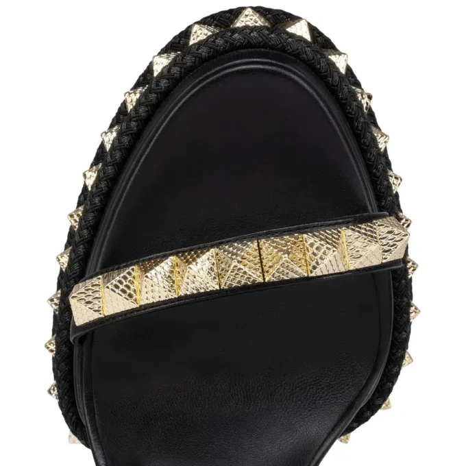 Superaclou – 130 mm Sandalen – Nappaleder – Schwarz – Damen Superaclou – 130 mm Sandalen – Nappaleder – Schwarz – Damen
