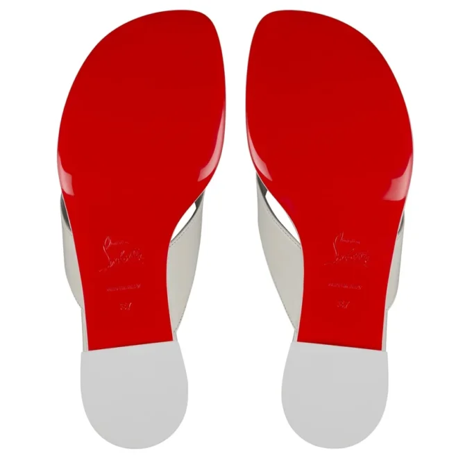Sweet Janetonga – Zehensandalen – Lamm-Nappaleder – Bianco – Damen Sweet Janetonga – Zehensandalen – Lamm-Nappaleder – Bianco – Damen