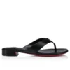 Sweet Janetonga – Zehensandalen – Lamm-Nappaleder – Schwarz – Damen Sweet Janetonga – Zehensandalen – Lamm-Nappaleder – Schwarz – Damen