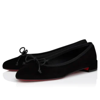 Sweetie Jane – Ballerinas – Veau Velours – Schwarz – Damen
