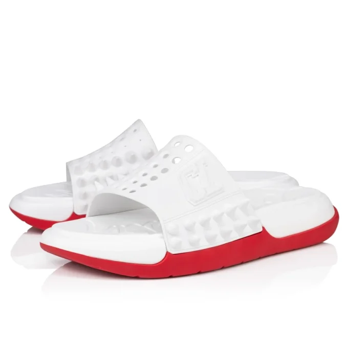 Take It Easy – Pantoletten – Gummi – Weiß – Herren Take It Easy – Pantoletten – Gummi – Weiß – Herren